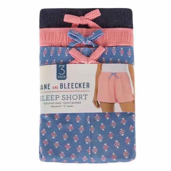 3 pack Jane and Bleecker sleep shorts large - Picture 6 of 7